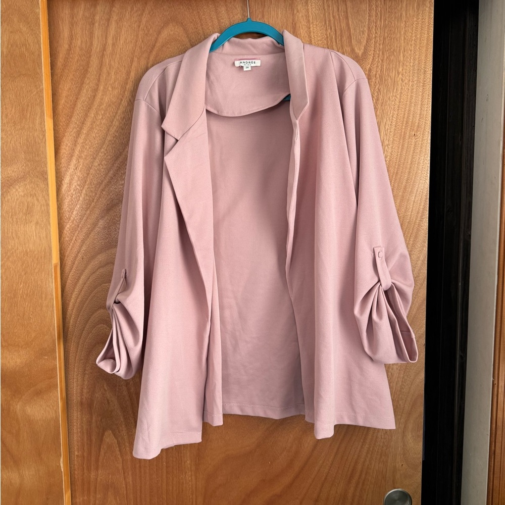 Pink blazer